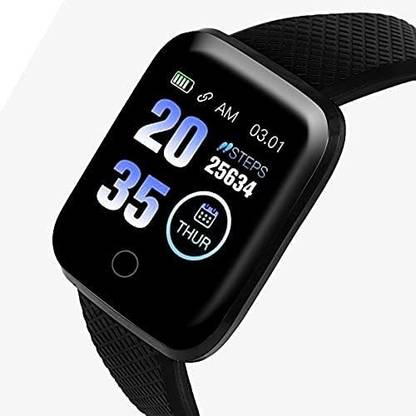 Vacotta ID116 Smart watch with step count, heart rate, music control and many functions Smartwatch