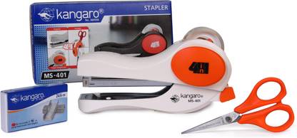 Kangaro Combo Pack MS-401_Ivory MS-401 Combo Pack(4 in 1)_Ivory Cordless  Stapler