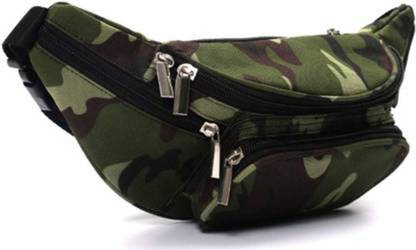 aob Pure Luxury JOSHER Army Print Waist Cum Chest Bag for Men Women | Stylish waist pouch travel bags for boys girls | Classic Luxor Waist Pouch Bag Crossbody Chest Bag for Sports Travelling Running Hands Free Waist Bag | Fashion Accessories for Men and Women. Adjustable Strap Waist Bag | Chest Crossbody Bag . Waist pouch (GREEN) Waist pouch