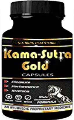 NUTRIDIG Kama Sutra Gold | 30 Gold Power Capsules