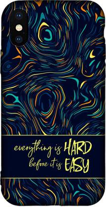 Unique Case Back Cover for Apple iPhone X