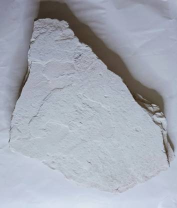 Brighty 1kg white shale stone pure and earthy Billards Chalk box