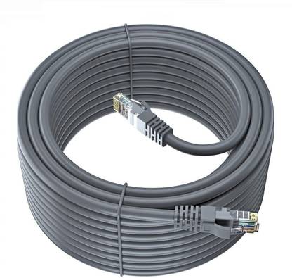 Fedus LAN Cable 1000 m 10Meter Cat6 Heavy Duty Outdoor Cable 10M 32 Feet Weatherproof/UV Resistant 1000mbps Ethernet Cable Suitable for Direct Burial Installations cat6 Ethernet Patch Cable LAN Cable Internet Network Cord
