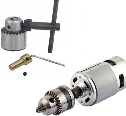 Gadariya King 1PCS Drill Chuck Set 0.3-4 mm Full Drill Set With 1 pcs Motor