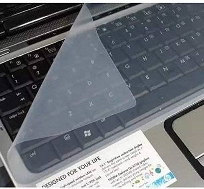 Saawariya Study Point 15.6" Keyboard Protector Skin Keyboard Dust Cover Keyboard Skin for 15.6" Laptop KeyBoard Guard Keyboard Skin
