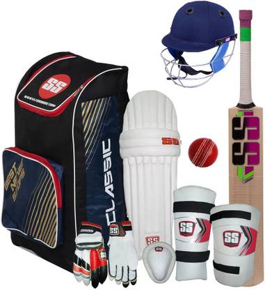SAVAGE SPORTS SS ACADEMY Legend Set Of 5 No ( Ideal For 10-12 Years ) Complete Cricket Kit