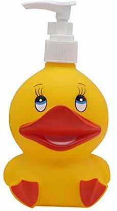 FOREVER MEE Donald Duck Cartoon Character Soap Dispenser for Kids 200 ml Liquid, Soap Dispenser