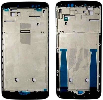 Pacificdeals Motorola Moto E4 LCD Middle Frame Body Black Color Front & Back Panel
