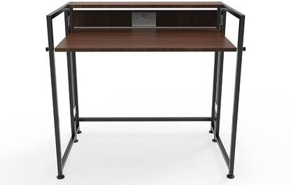 InnoFur Spazio Folding Utility Laptop, Computer, Study, Reading Table for Home. (Large(1160cm length x 60 cm width),Brown) Engineered Wood Office Table