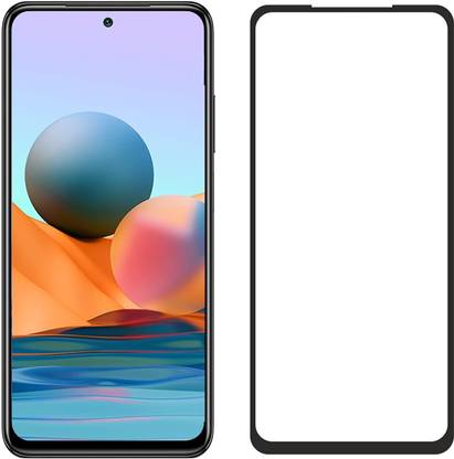 NSTAR Edge To Edge Tempered Glass for Redmi Note 10
