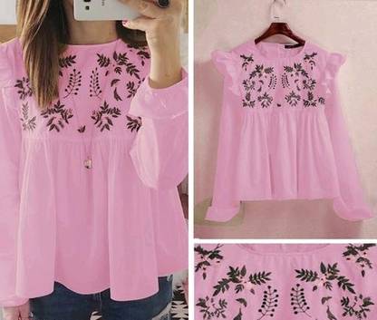 Party Women Pink Top