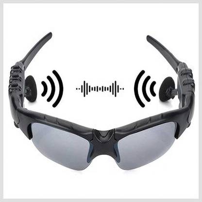 labeeb Premium Quality Best Connectivity Smart Wear Fashion Wireless Bluetooth Headphone Glasses with Classy Lenses , Smart Rechargeable with Hands-Free Calling for Riding & Outdoor Sports