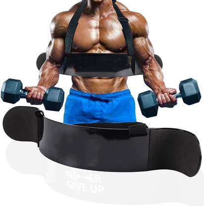 Leosportz Heavy Duty Biceps Blaster - Arm Blaster Home Workout | Adjustable Curl Support Hand Support