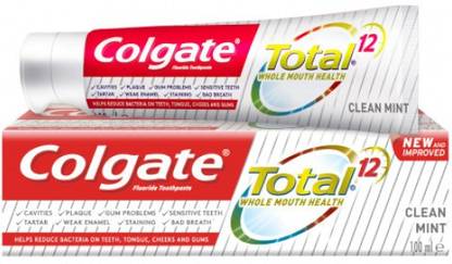 Colgate TOTAL 12 CLEAN MINT TOOTHPASTE IMPORTED Toothpaste