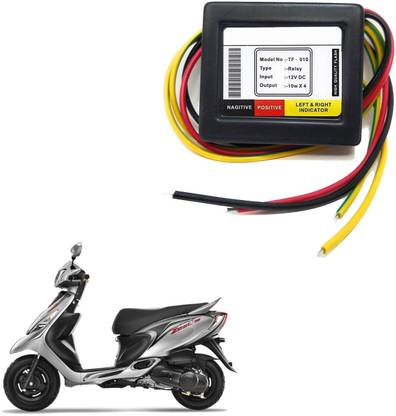 Vagary Front, Rear LED Indicator Light for TVS Zest