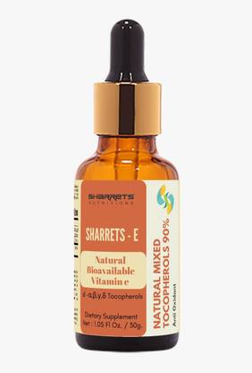 SHARRETS NUTRITIONS NATURAL MIXES TOCOPHEROLS (LIQUID VITAMIN - E )