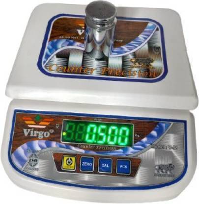 RTB AVEV Front Back (Double) LED Display 30 KG Weighing Scale Weighing Scale (WHITE) 30Kg/1g High QualityWeight Machine For Kitchen/Shop With Power Adaptor Weighing Scale (Platform Size: 215 x 175mm, White) #Quality Assurance Weighing Scale 30KG TO 1GR Digital Kitchen Weighing Scale with White Backlight Display, Small Platform Size for Home Use, Weighing Scale Premium Scale for Multi-purpose weight measuring machine with Adapter Weighing Scale, With 8 Hours Battery Backup (white) Weighing Scale (White) Weighing Scale