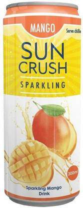 SUN CRUSH Sparkling Mango Juice Can
