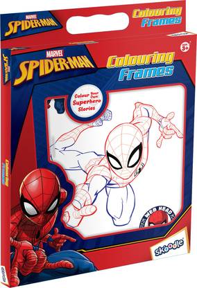 SKOODLE Marvel Spiderman Coloring Frames