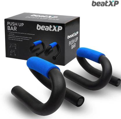 Pristyn care S-Cross Push Up Bar Stand For Gym & Home Exercise Non-Slip Bars, Sturdy by beatXP Push-up Bar