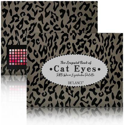 Beili DE'LANCI CAT EYES PRO WARM NUDE EYESHADOW PALETTE 48 COLORS THE LEOPARD BOOK OF CAT EYES
