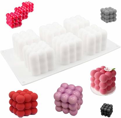 Matin impex Regular Silicone Candle Moulds