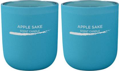 MINISO Inkjet Series-Scented Candle Set Tealight (Apple sake) 2 Pack Candle