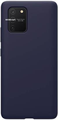 MOBILOVE Back Cover for Samsung Galaxy S10 Lite | Pure Liquid Soft Matte Silicone Case with Camera and Screen Protection