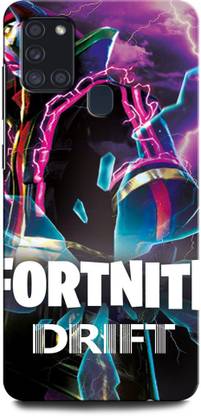 INTELLIZE Back Cover for SAMSUNG Galaxy A21s CPH1801 FORTNITE, COOL, GAME, SUPERHERO, OUTFIT, FIRE, FORNITE OMEGA