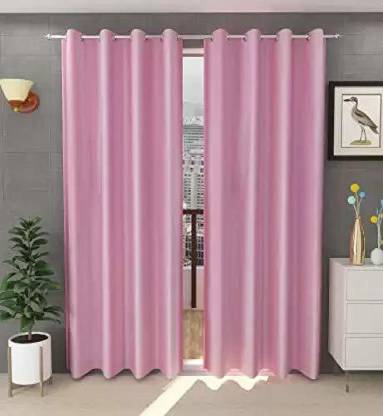 Kavya Enterprises 213 Cm 7 Ft, Pale Pink Shower Curtain Uk
