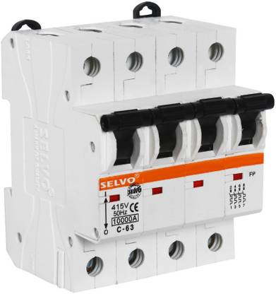 Selvo Four Pole C-63A MCB GSELFPC12048 MCB
