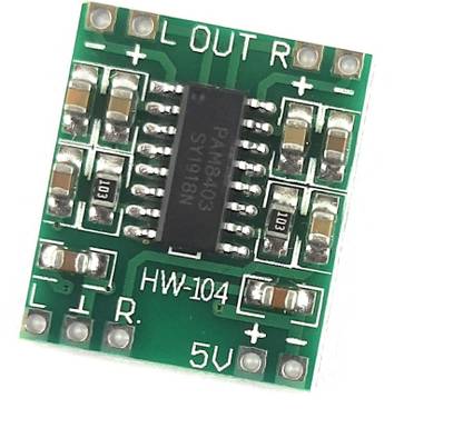 SAMAES PAM8403 3W+3W mini 5 Volt Class D Stereo Amplifier board Electronic Components Electronic Hobby Kit