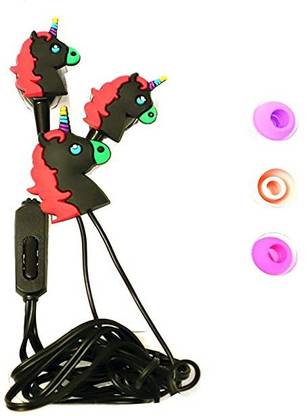 nihit NSVP Black Unicorn Earphones Wired