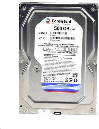 Consistent CT3001SC 500 GB Desktop Internal Hard Disk Drive (HDD) (CT3001SC)