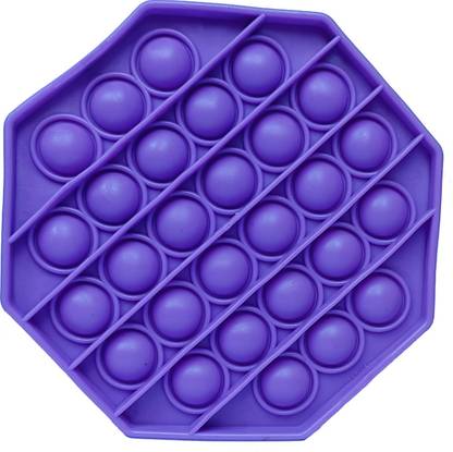 Synlark Push Pop Bubble Sensory Fidget Toy Set ,Pop It Push Pop Silicone -Relief Items Popper Fidget Educational Toys, Autism Special Needs Silicone Stress Relief Toy, Family and Friends ( Multi-Shapes)