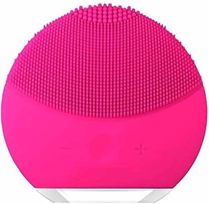 UniTale Mini Ultra Power Silicon Sonic Vibrating Face Brush, Electric Face Scrubber Massager, For Fresh Look Skin Firmness, Rejuvenate Clear Skin (All Skin Type) Deep Cleansing Sonic Brush electric Rechargeable Face Cleaner Massager