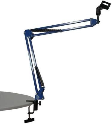 KADENCE NB-35BL Microphone Suspension Boom Scissor Arm Stand (Blue)… Microphone stand