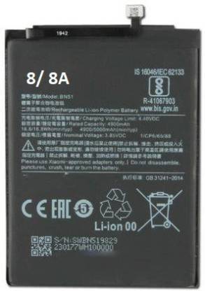RD Traders Mobile Battery For  RedmI 8/ 8A