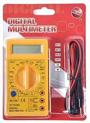 nepX LCD Disply Digital Multi-meter Digital Multimeter | Diode And Transistor Tester | AC/DC Volt Test | Test Probes | Voltmeter | Multitester |Volt/OHM Meter (VOM) Digital Multimeter