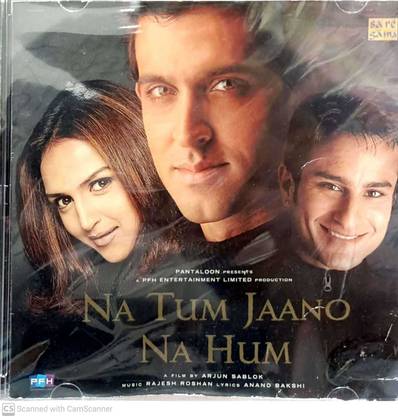 NA TUM JAANO NA HUM Audio CD Standard Edition