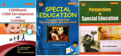 Super Education Set (Set Of 3 Books ) Special Education (A Practical Approach To Educating Children With Special Needs) + Perspectives In Special Education + Childhood, Child Development And Learning