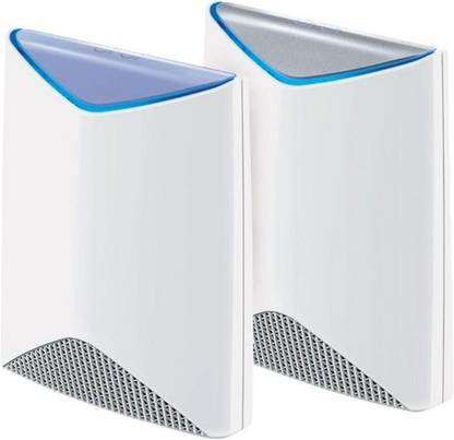 NETGEAR AC3000 Tri-Band Orbi Pro Business WiFi System-SRK60-100EUS Mesh Router 2.4 GHz, 5 GHz 3000 Mbps Wifi Speed Tri Band Internal Antenna Ethernet (Cable Broadband)