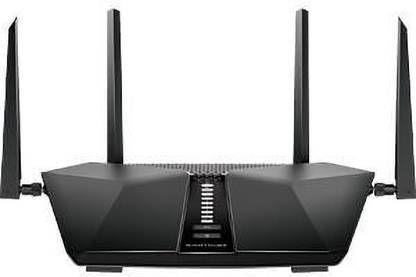 NETGEAR NightHawk AX6 6-Stream AX5400 WiFi 6 Router-RAX50-100EUS Wireless Router 2.4 GHz, 5 GHz 5400 Mbps Wifi Speed Dual Band Internal Antenna Ethernet (Cable Broadband)