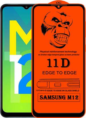 TOPTEMPER Edge To Edge Tempered Glass for SAMSUNG GALAXY M12