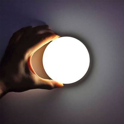 DandT LED Motion Sensor Light, USB Rechargeable LED Nightlight, Wireless Sensor Wall Light, LED Light for Wardrobe, Motion Sensor Light for Home Outdoor Camping Light White LED Light Night Lamp Motion Sensor Light