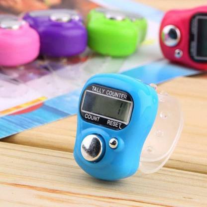KINCH Multiuse Counter Portable Hand Finger Counting Digital Head Electronic Digital Tally Counter