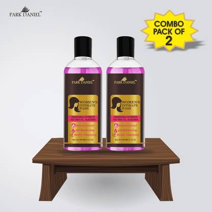 PARK DANIEL Natural pH Balanced Women Intimate Wash- Hygine Care Expert with Gentle Cleansing Combo pack of 2 bottles of 100 ml(200 ml) Intimate Wash