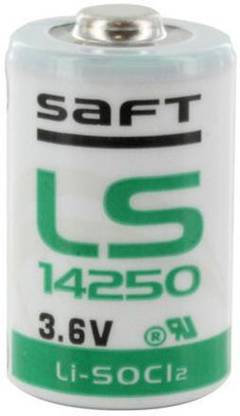 SAFT LS-14250 3.6 volt 1.1Ah 1100mA  Battery