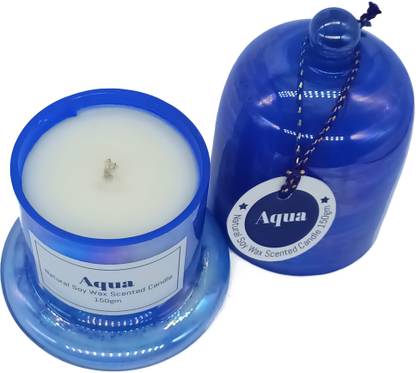 FLORAL ARENA Bell Shape Glass Jar Candle