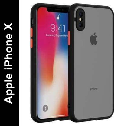 SoftTech Back Cover for Apple iPhone X